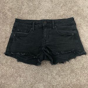 American eagle outfitters shorts black